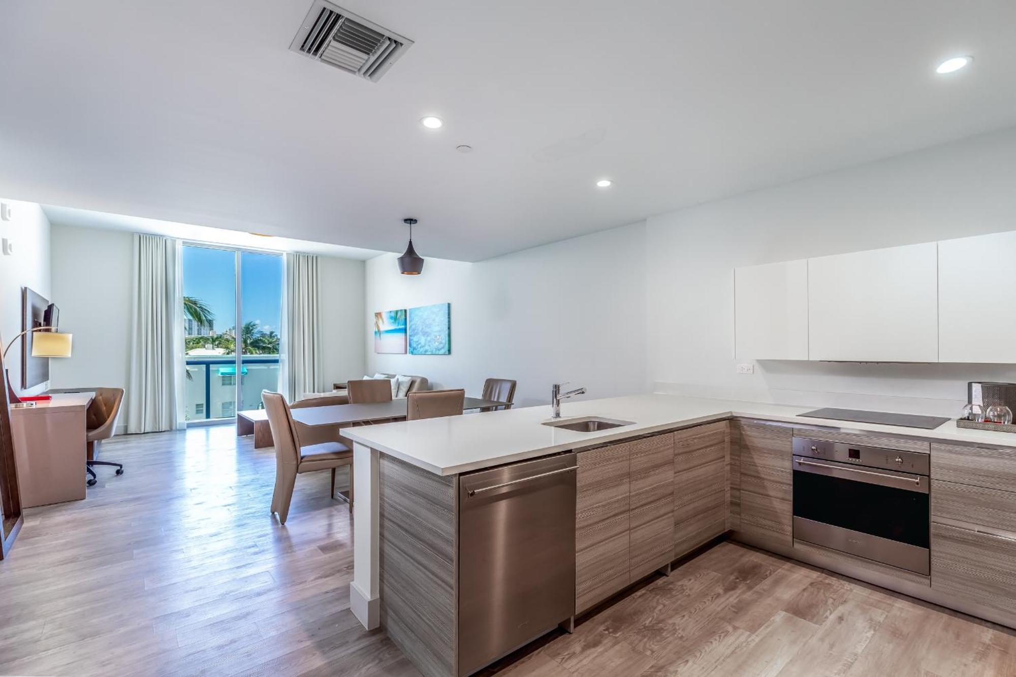 Stylish Private Beach Condo In Hollywood Fl, 3Min Walk To Hollywood Beach Ngoại thất bức ảnh